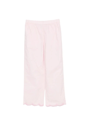 Stine Goya scalloped-edge trousers - Pink