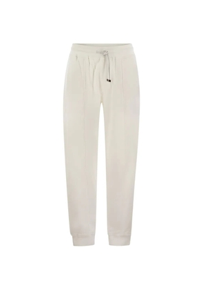 Brunello Cucinelli tailored track pants - White
