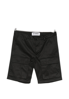 Les Hommes Urban cargo-pocket shorts - Black