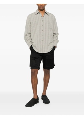 Les Hommes Urban cargo-pocket shorts - Black
