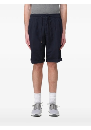 Brunello Cucinelli tailored drawstring shorts - Blue