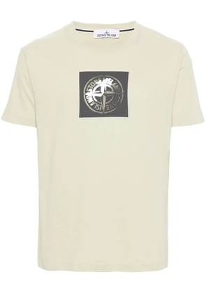 Stone Island Compass-print cotton T-shirt - Green