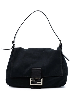 Fendi Pre-Owned 20th Century Canvas Mamma Forever shoulder bag - Black