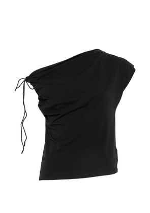 ALPHA STUDIO asymmetric top - Black