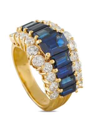 LB Exclusive sapphire and diamond ring - Gold