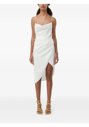 GAUGE81 Shiroi draped dress - White