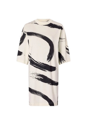 LouLou de Saison Rafa abstract-print T-shirt - Neutrals