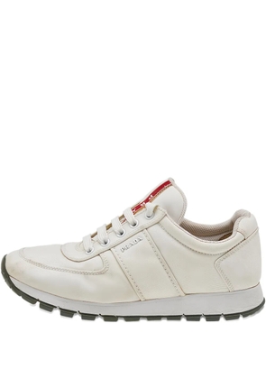 Prada Pre-Owned Sport lace-up sneakers - Neutrals