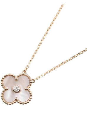 Van Cleef & Arpels Pre-Owned 2010s Alhambra mothe-of-pearl necklace - Pink