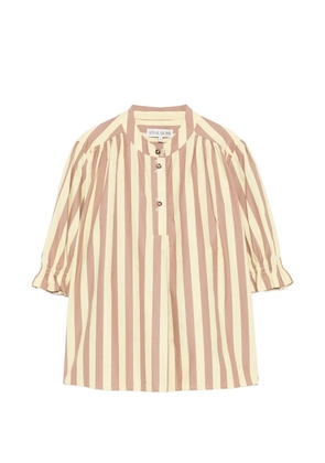Stine Goya vertical-stripe blouse - Yellow