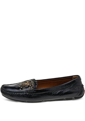 Prada Pre-Owned studded loafers - Black