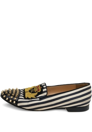 Christian Louboutin Pre-Owned Harvanana slippers - Neutrals