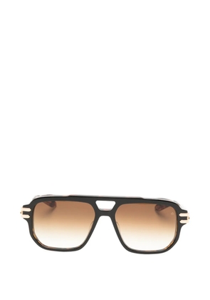 Maybach eyewear The Hustler I square-frame sunglasses - Brown