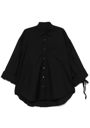 marina yee wool shirt - Black