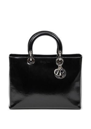Christian Dior Pre-Owned medium Lady Dior top-handle tote bag - Black
