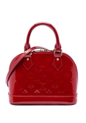 Louis Vuitton Pre-Owned 2013 Monogram Vernis Alma BB satchel - Red