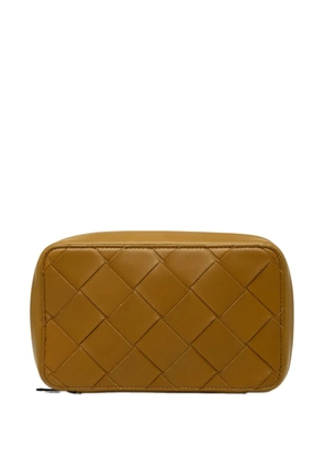 Bottega Veneta Pre-Owned 2012-2026 Nappa Maxi Intrecciato Zippered pouch - Brown