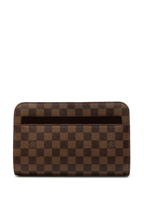 Louis Vuitton Pre-Owned 2005 Damier Ebene Saint Louis Pochette clutch bag - Brown