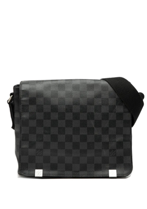 Louis Vuitton Pre-Owned 2018 Damier Graphite District PM crossbody bag - Black