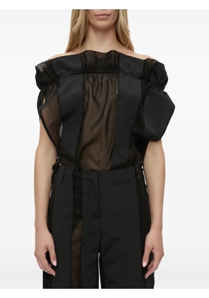 Christopher Esber Ignis parachute blouse - Black