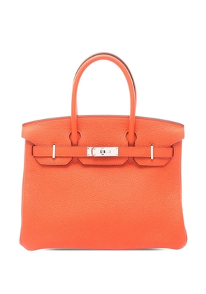 Hermès Pre-Owned 2015 Togo Birkin Retourne 30 handbag - Orange