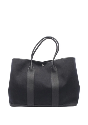 Hermès Pre-Owned 2024 Toile and Negonda Garden Party 36 tote bag - Black