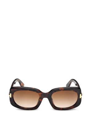 TOM FORD Icon geometric sunglasses - Brown