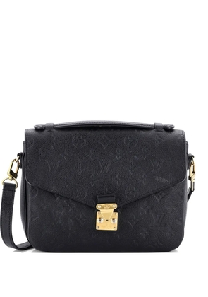 Louis Vuitton Pre-Owned Pochette Metis Monogram Empreinte Leather crossbody bag - Black