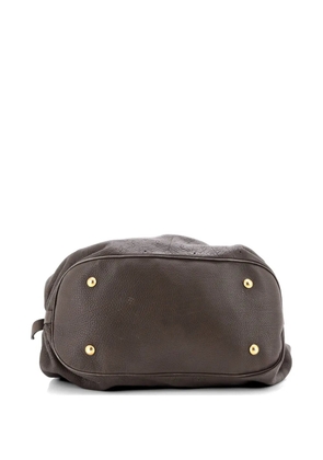 Louis Vuitton Pre-Owned XL Mahina Leather hobo bag - Brown