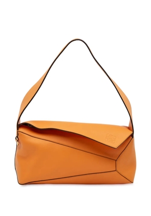 Loewe Pre-Owned 2015 Calfskin Puzzle Hobo shoulder bag - Orange