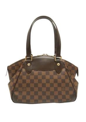 Louis Vuitton Pre-Owned 2010 Damier Ebene Verona PM satchel - Brown