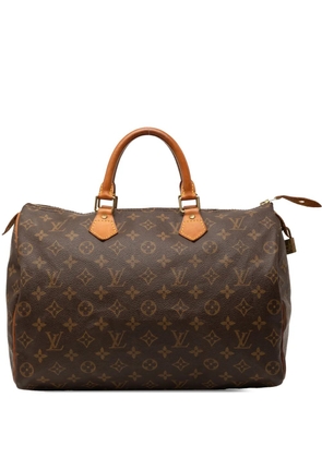 Louis Vuitton Pre-Owned 2002 Monogram Speedy 35 boston bag - Brown