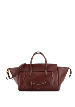 Celine Pre-Owned Smiling New Luggage Bag Smooth Leather Medium tote bag - Brown