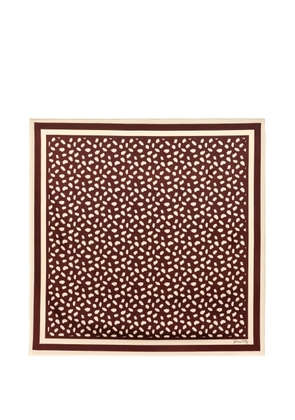 Johanna Ortiz Feline Spirit leopard-print scarf - Brown