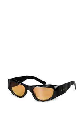 Seletti x Okkia Colorado geometric-frame sunglasses - Black