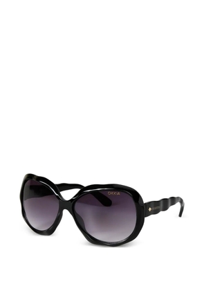 Seletti x Okkia California wavy-frame sunglasses - Black