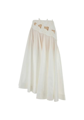 ZIMMERMANN Luna cut-out skirt - White