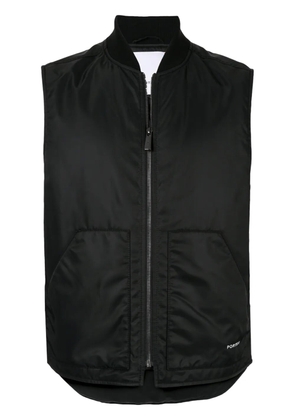 Ports V slogan gilet - Black