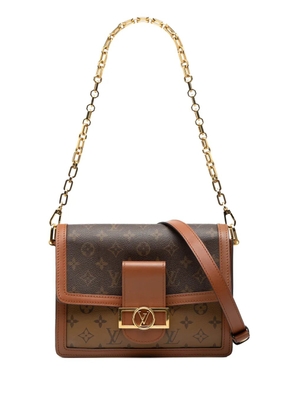 Louis Vuitton Pre-Owned 2020 Monogram Reverse Dauphine MM satchel - Brown