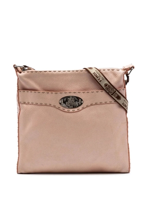 Fendi Pre-Owned 2000-2010 Leather Selleria crossbody bag - Pink
