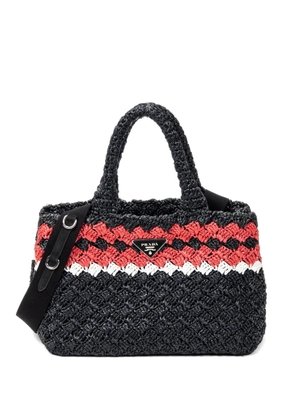 Prada Pre-Owned small Canapa tote bag - Black