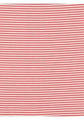 MC2 Saint Barth Foutas striped fringed towel beach - Red