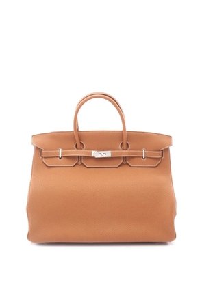 Hermès Pre-Owned 2010 Togo Birkin Retourne 40 handbag - Brown