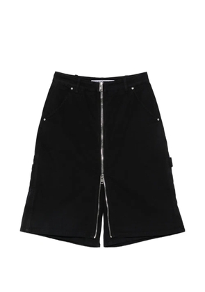 Alexander Wang zip-front cargo shorts - Black