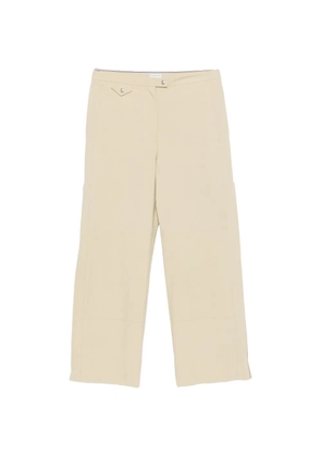 CALVIN KLEIN COLLECTION Gemma zip-detail trousers - Green