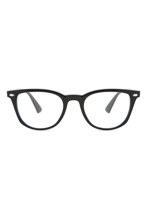 RAY-BAN JUNIOR round-frame glasses - Black