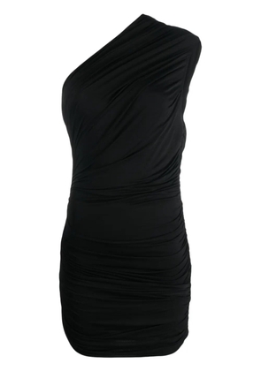 GAUGE81 Ira one-shoulder draped midi dress - Black