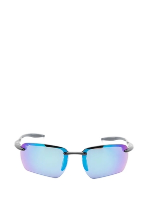 Maui Jim Ho'ókipa Ultra round-frame sunglasses - Black