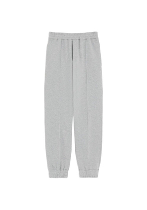 Valentino Garavani cotton jogging pants with VLogo embroidery - Grey