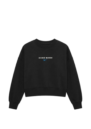 Nike Shox logo-print sweater - Black